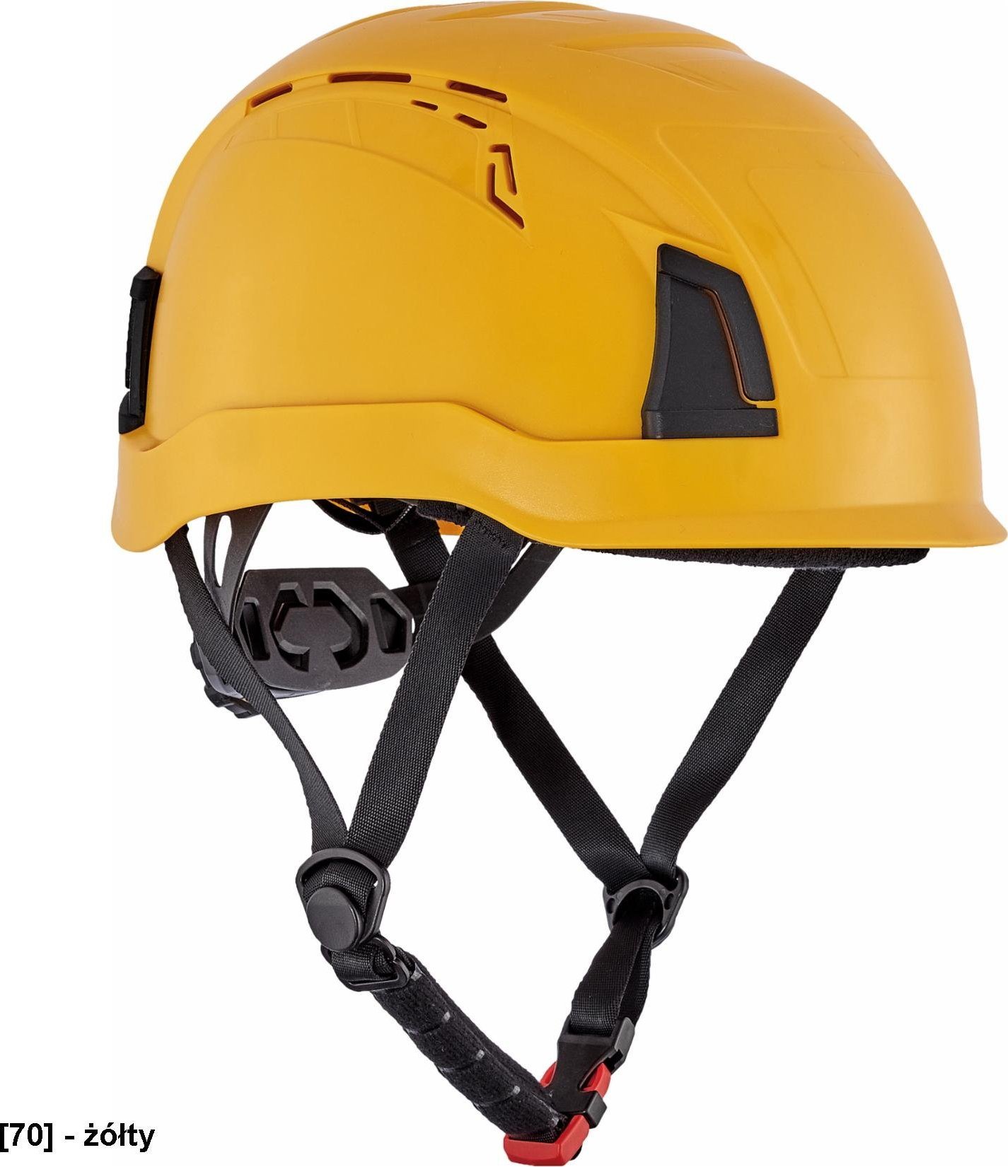 CERVA ALPINWORKER PRO CLIMB WENTYLOWANY - hełm przemysłowy - żółty