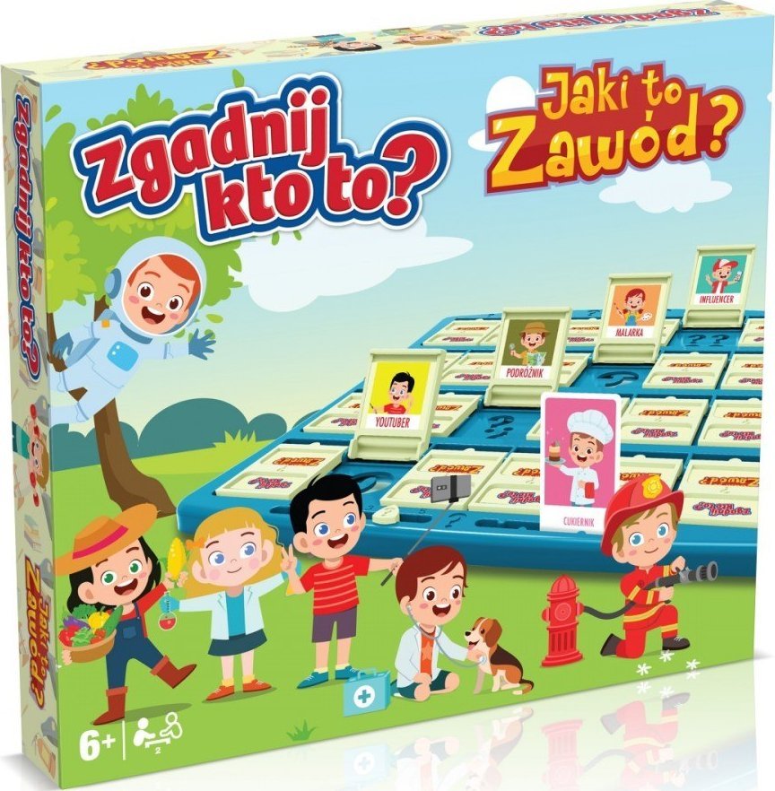 Gra Zgadnij kto to? Jaki to zawód? Winning Moves