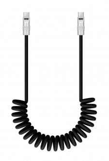 Kabel USB VONMHLEN USB-C - USB-C 1.5 m Czarny (NL4989)