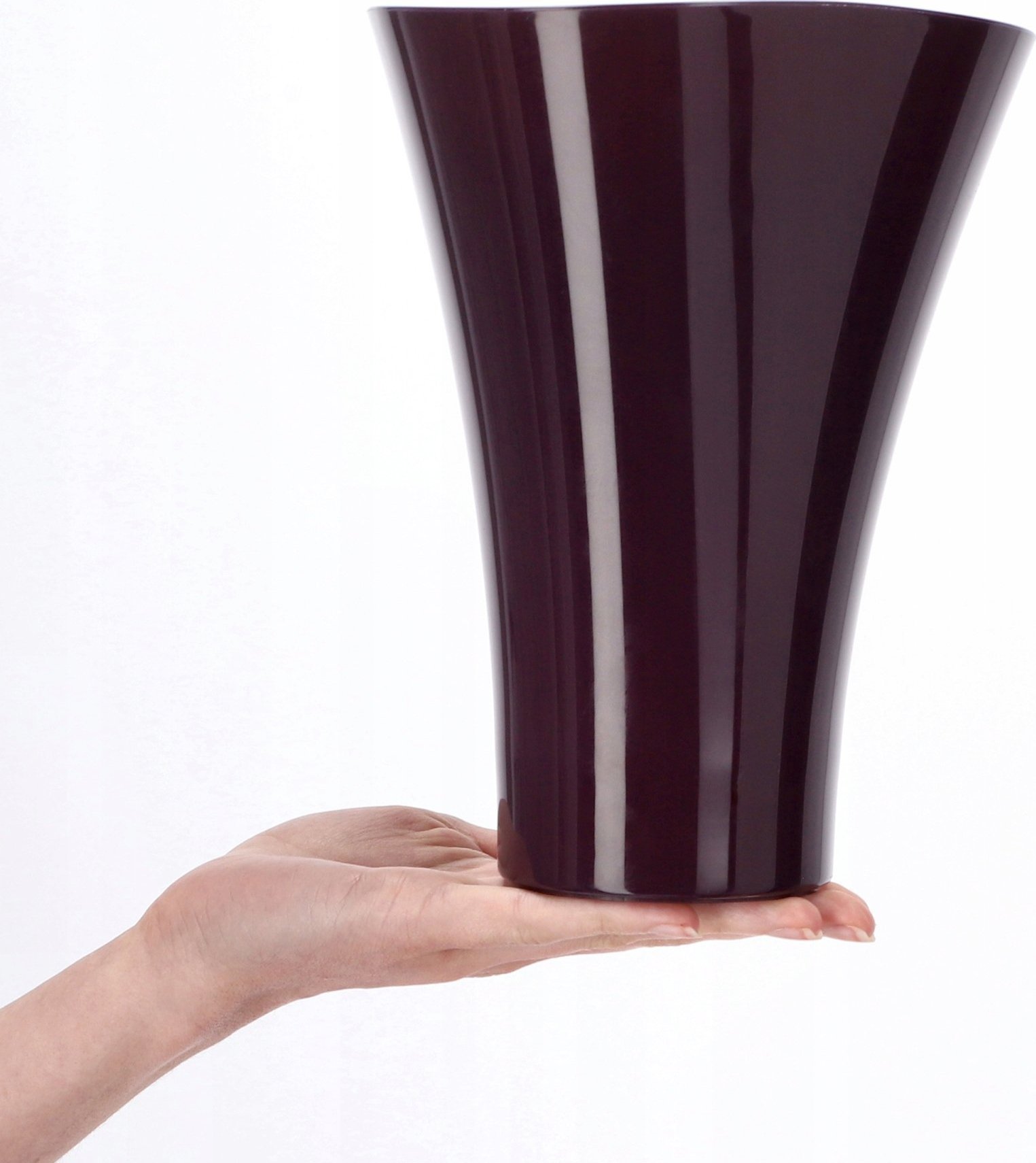 Kadax Doniczka Osłonka Na Kwiaty Wewnątrz Śliwka 17 cm