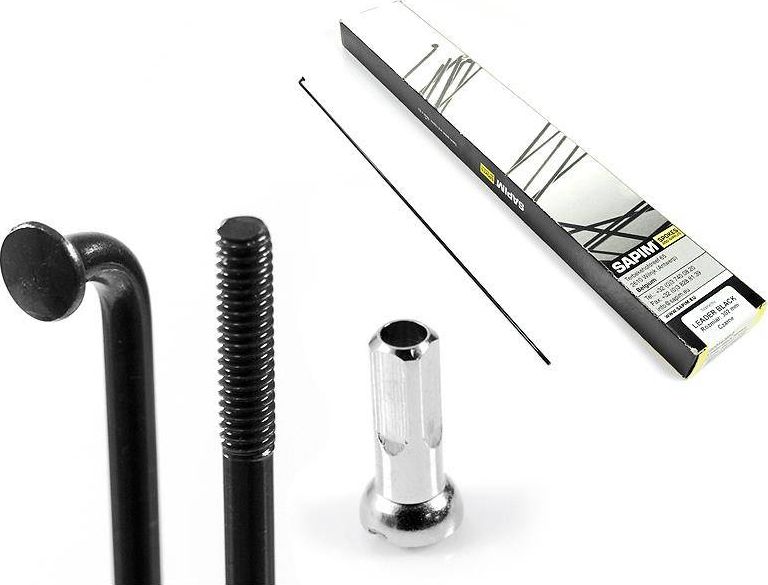 Sapim Szprycha Sapim Leader Black 2.3 mm x 272 mm + nypel