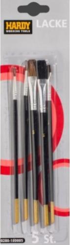 KAEM Zestaw pędzli malarskich do farb olejnych 5 sztuk