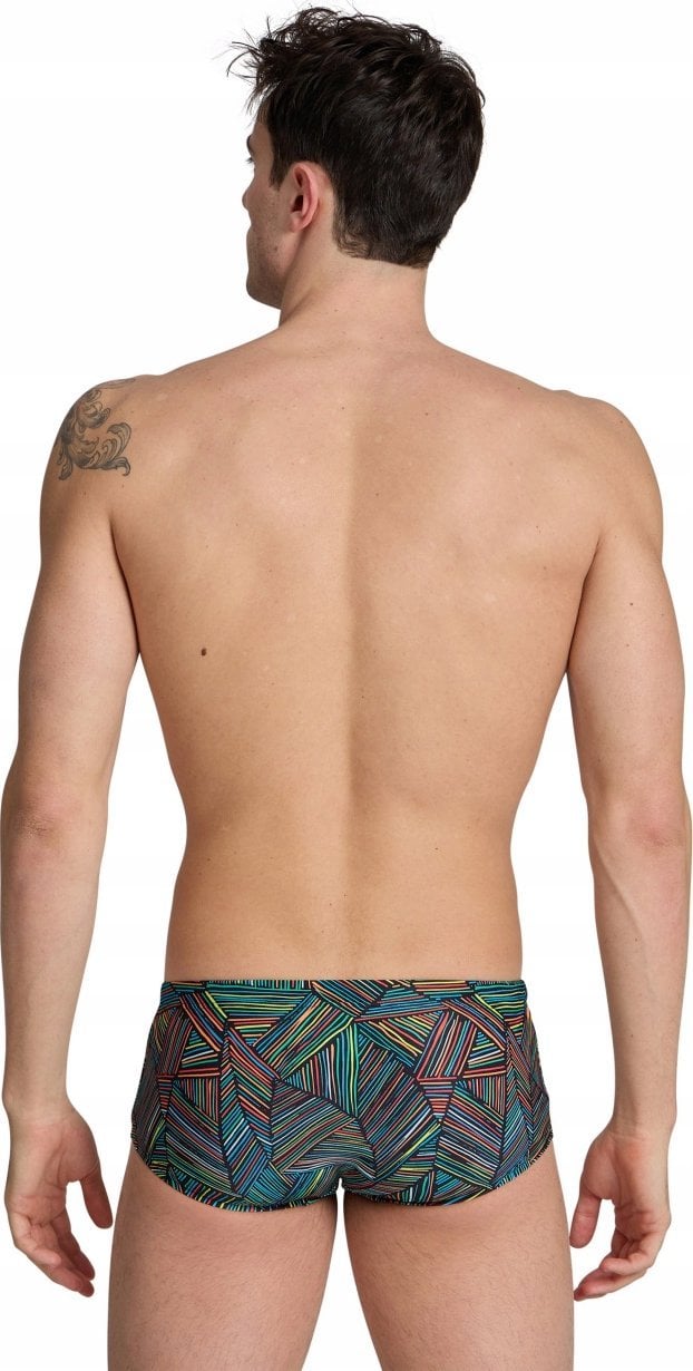 Arena Męskie Bokserki kąpielowe MEN'S ARENA OVERVIEW SWIM LOW WAIST SHORT