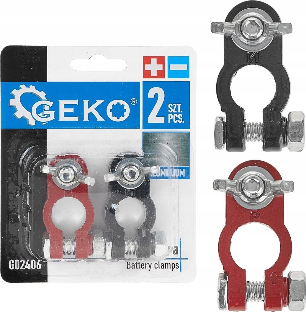 Klemy aluminiowe do akumulatora 2el. (200)