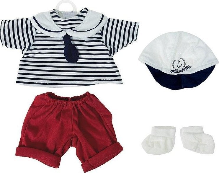 Ubranko dla lalki 45cm marynarz