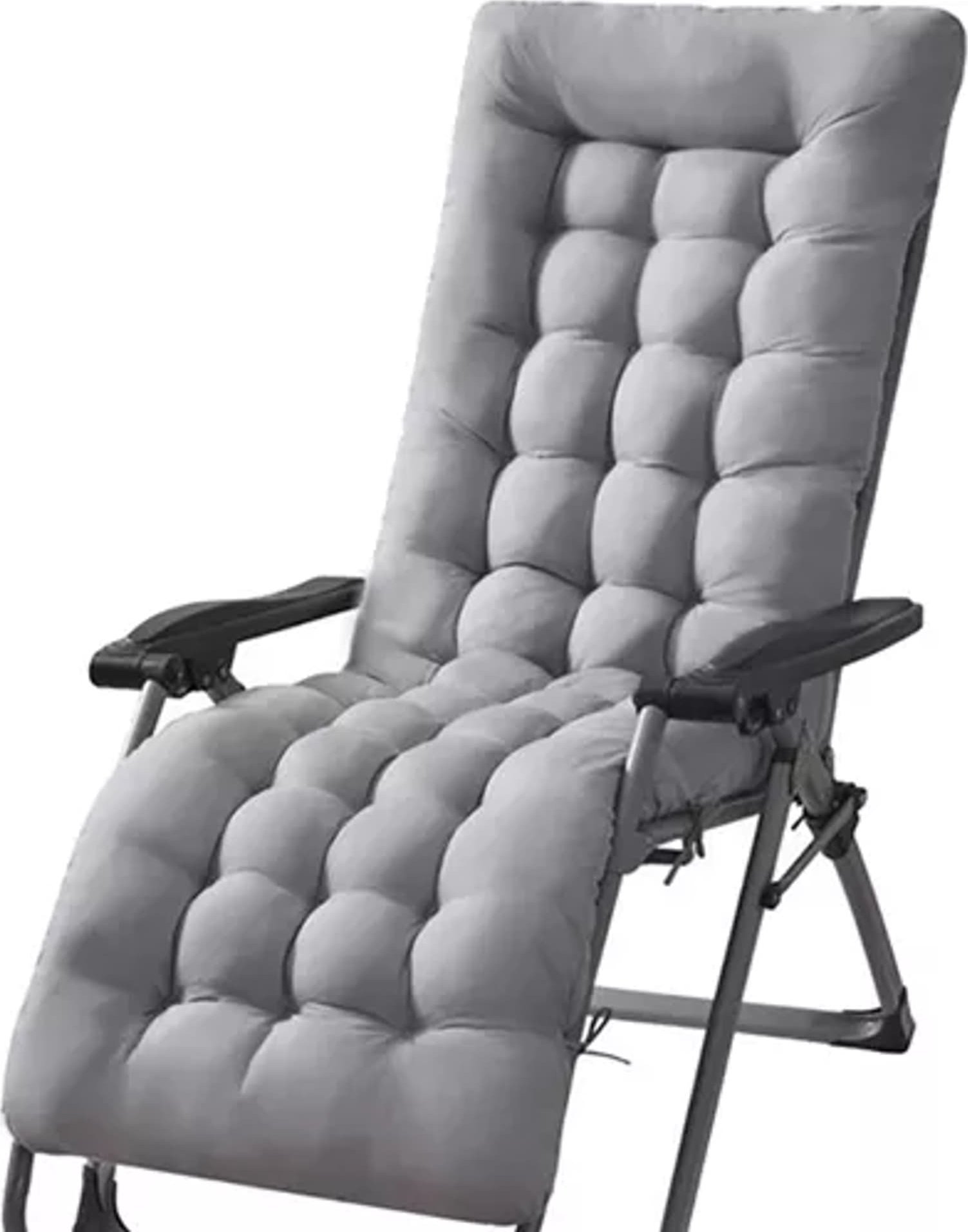 Gardlov Poduszka pikowana na leżak ogrodowy szara 23490