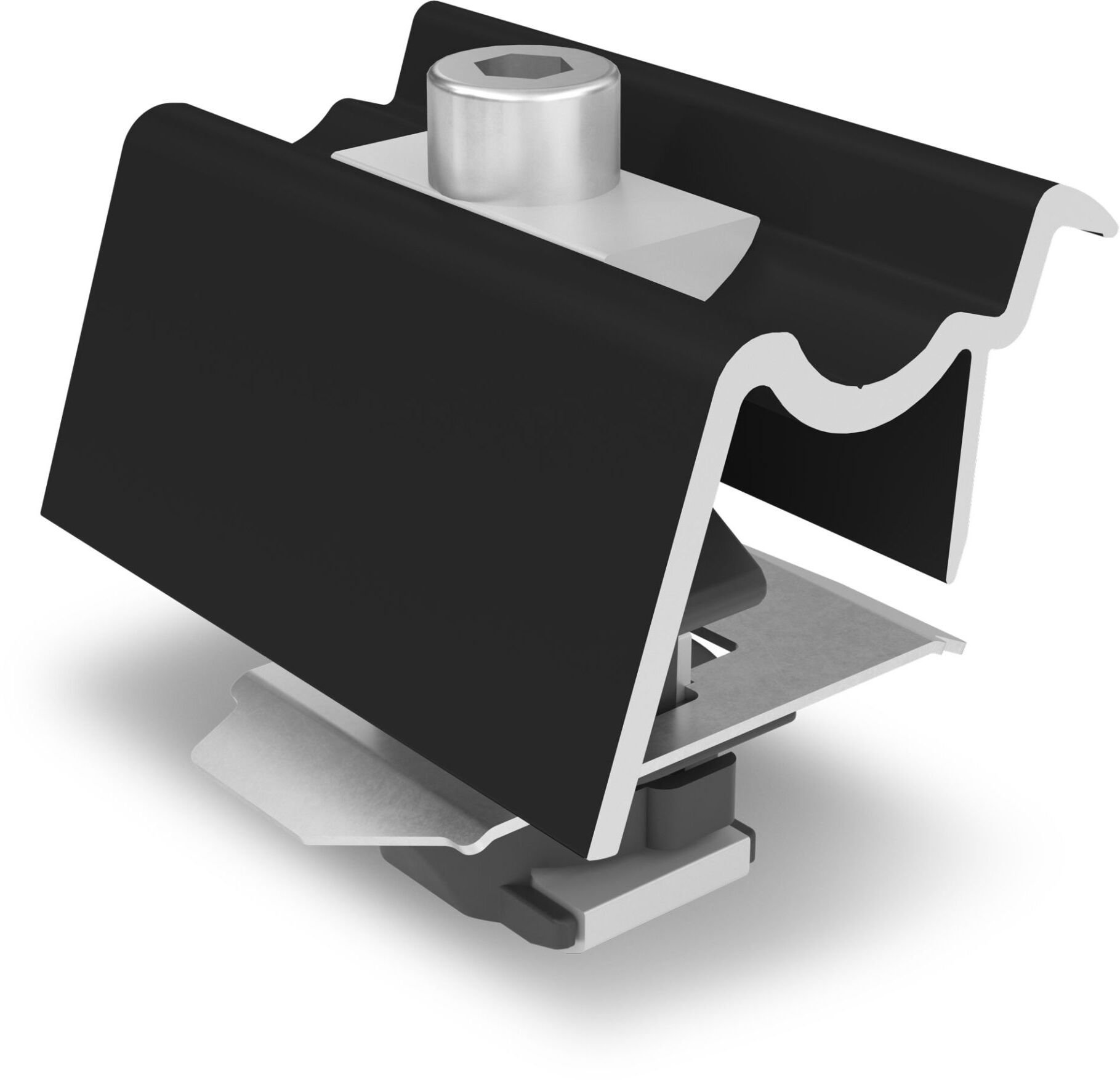 K2 Systems Zacisk końcowy 30-40mm Black Hybrid