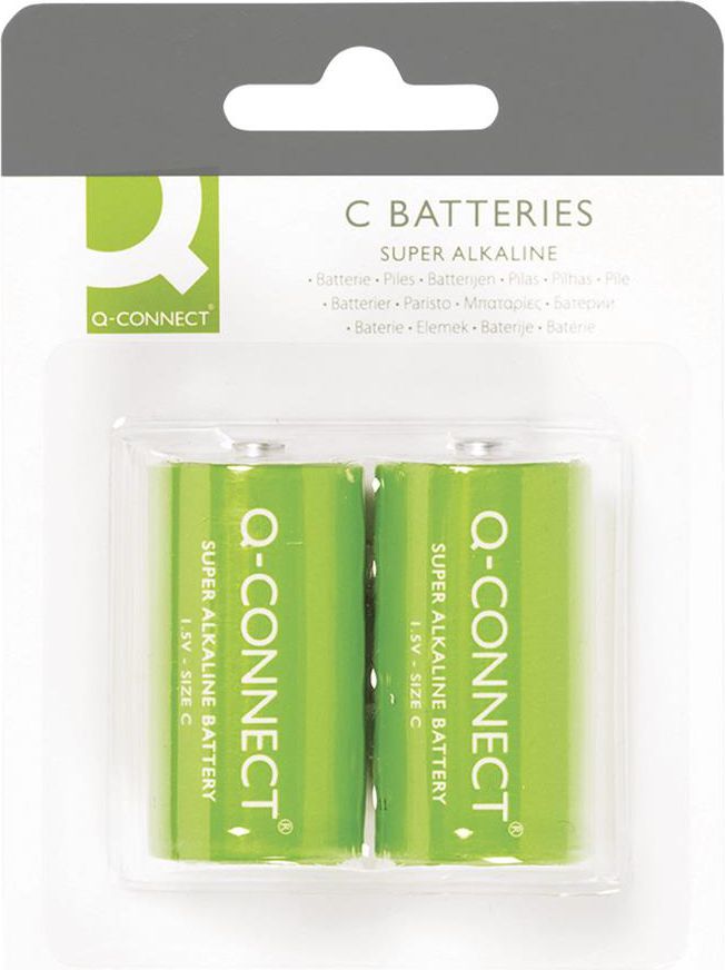 Q-Connect Bateria Super C / R14 2 szt.
