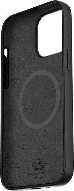 Puro Etui ICON MAG do iPhone 14 Pro 6,1" MagSafe czarny/black