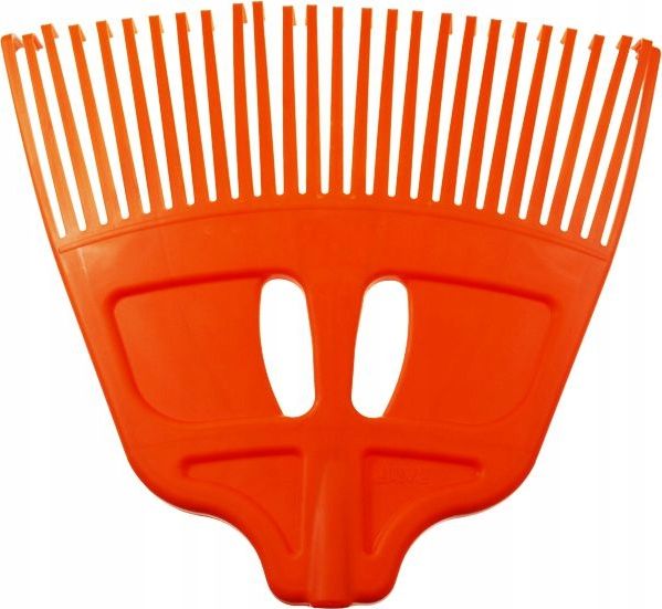Ramp Grabie plastikowe do liści pomarańczowe nieoprawione XL RG4-P