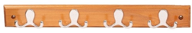 HANGER 4 HOOKS HP14304XCHROM BEECH