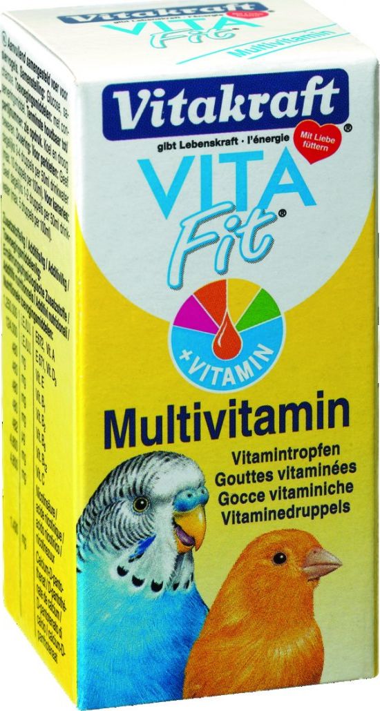 Vitakraft MULTIVITAMINA 10ml (KROPLE) - 27541