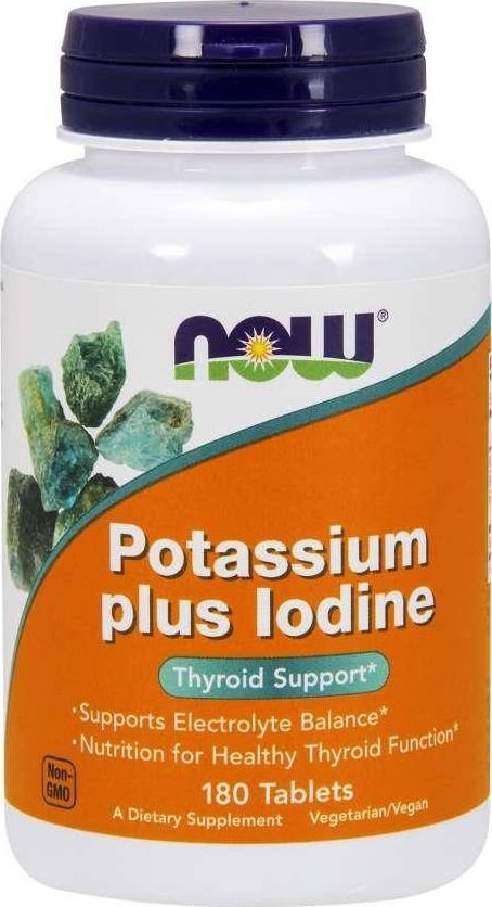 NOW Foods NOW Foods - Potas z Jodem, 180 tabletek