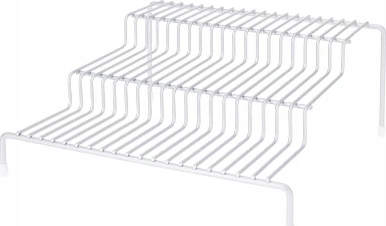 Storage Solutions Półka na blat kuchenny, metalowa, 3 poziomy, 26 x 25 x 11,5 cm