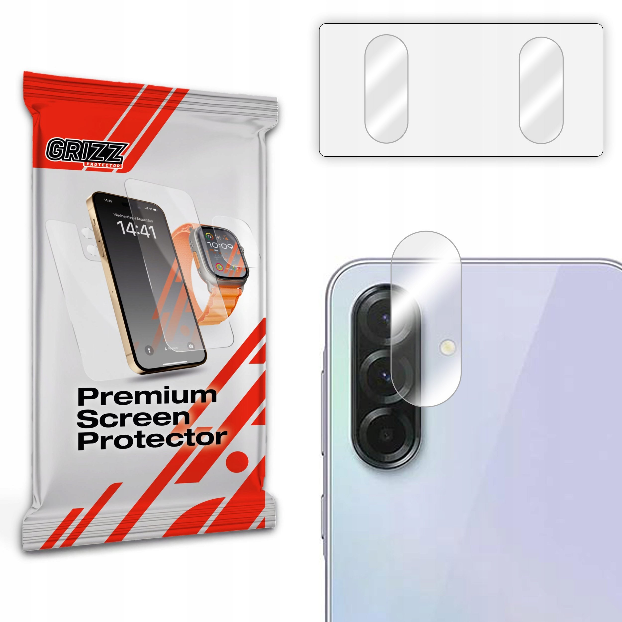 Szkło na aparat GrizzGlass HybridGlass Camera do Samsung Galaxy A36