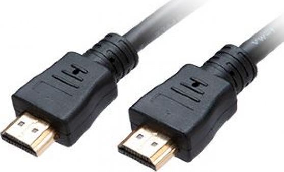Kabel Akasa HDMI - HDMI 1m czarny (AK-CBHD19-10BK)