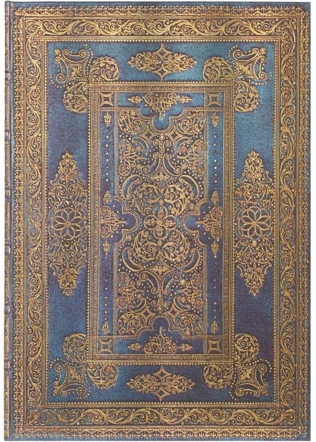 Notatnik w linie Blue Luxe ultra