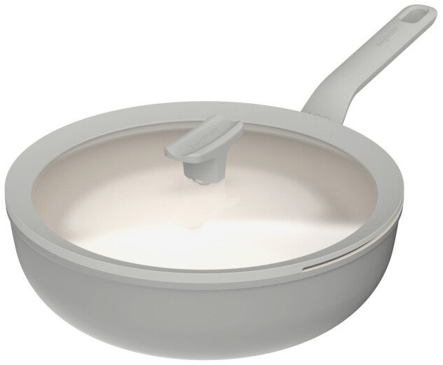 Patelnia wok z pokrywą Balance Eco Grey 28 cm, 4,2 L BergHOFF