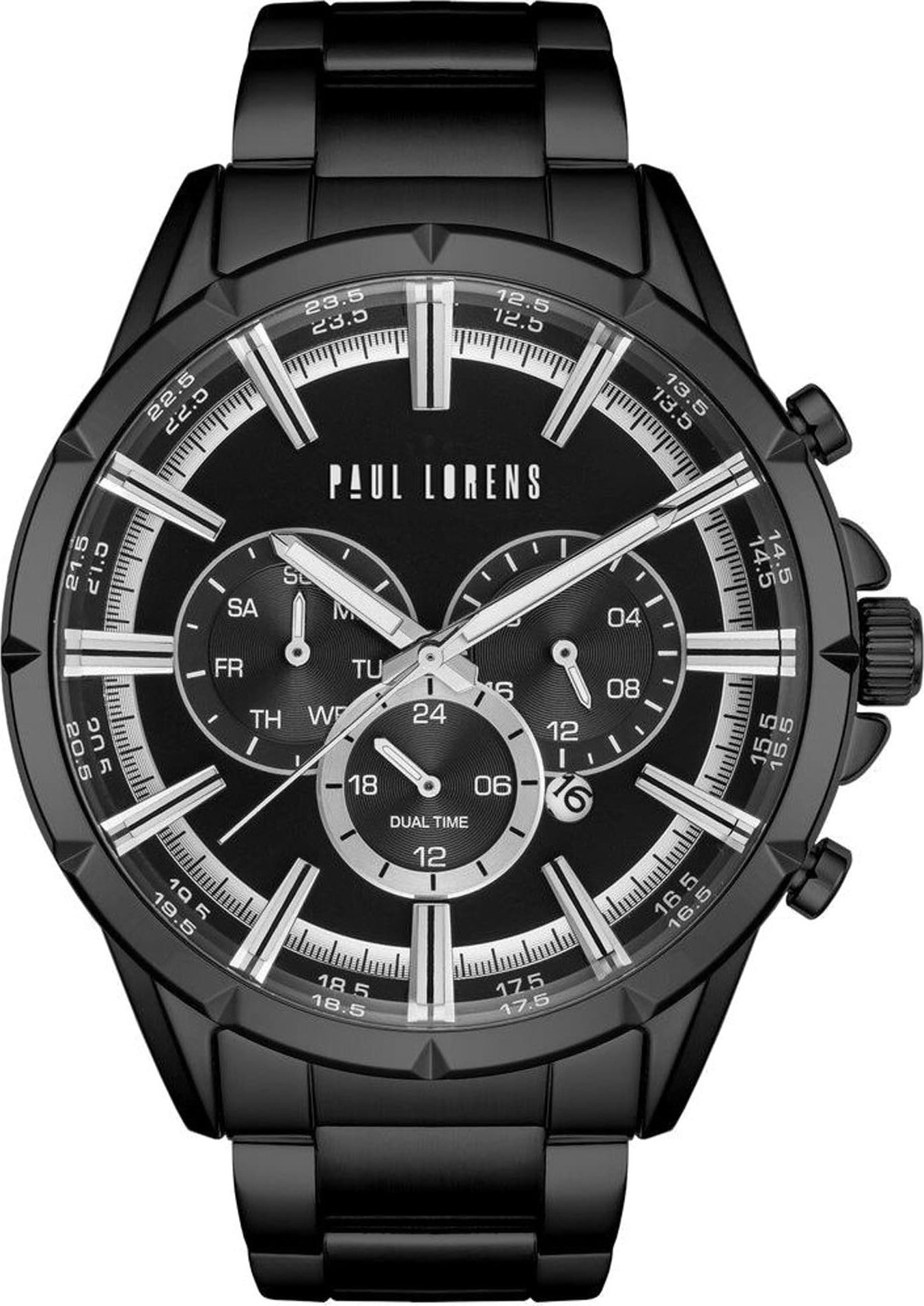 Zegarek Paul Lorens ZEGAREK MĘSKI PAUL LORENS - PL13605B-1A5 (zg359d) + BOX