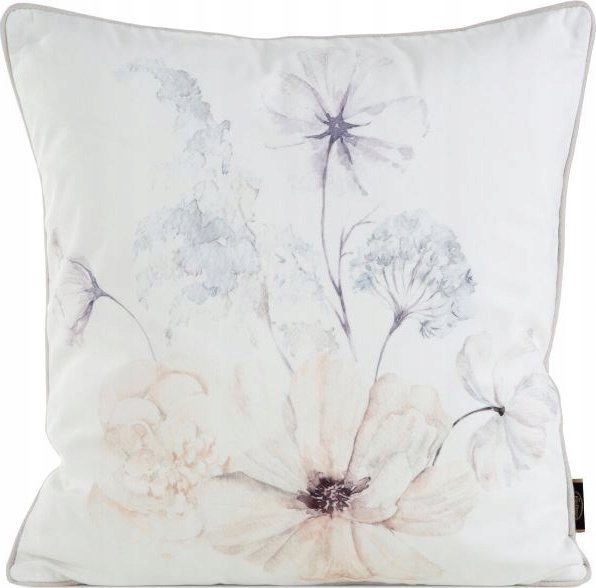 Eurofirany POSZEWKA VELVET 127 45 X 45 CM KREMOWY