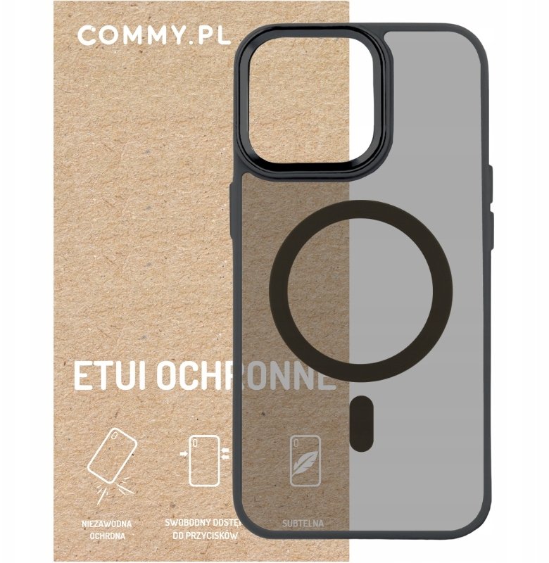 Etui Plecki Premium Commy iPhone 14 Pro Max Mat Case do MagSafe Mocne