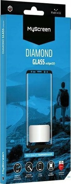 MyScreen Protector Vivo V30 5G - Szkło hartowane na cały ekran MyScreen DIAMOND GLASS edge3D (czarna ramka)