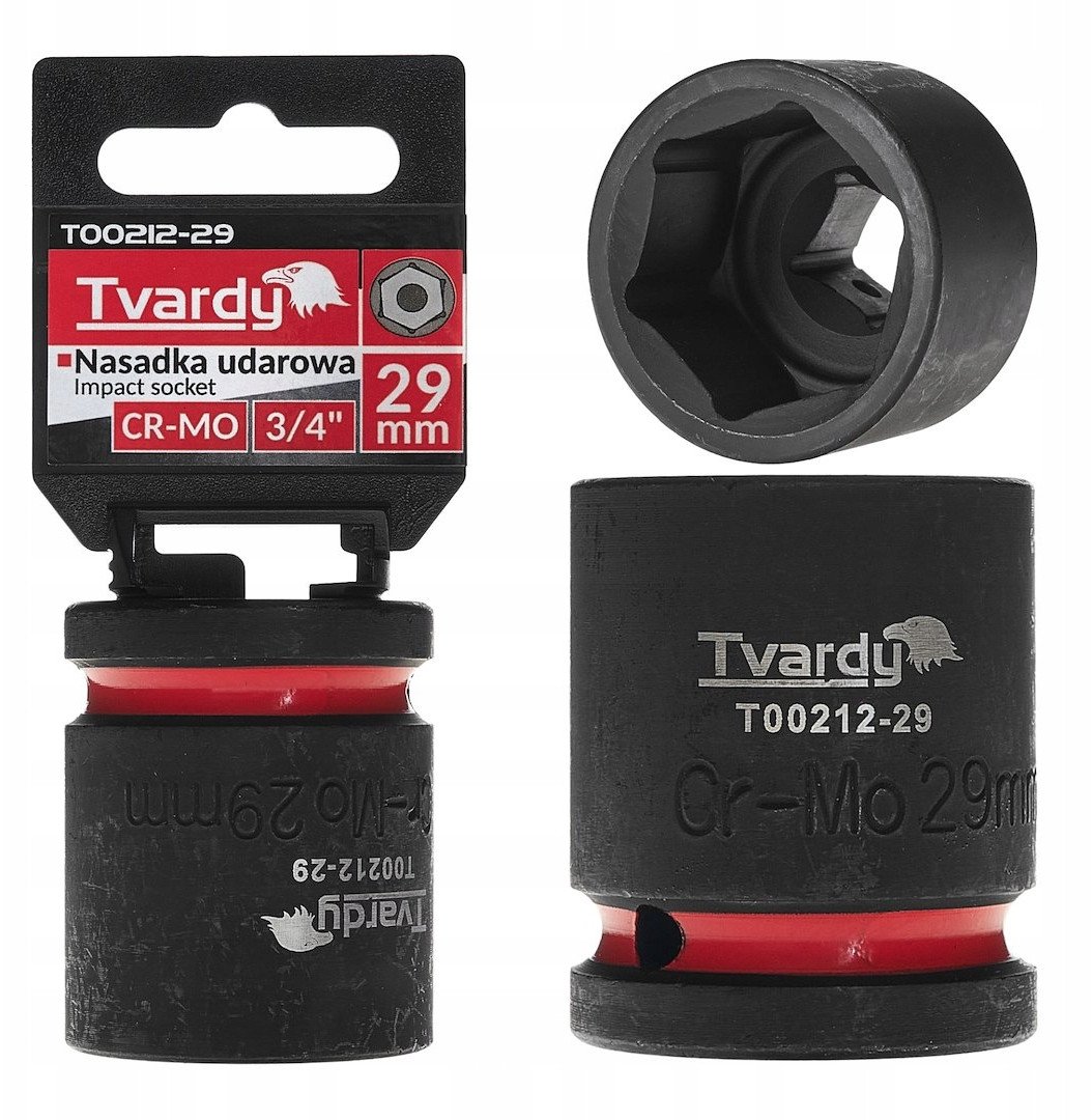 Nasadka udarowa 3/4" 6-kąt 29mm CR-MO (6/48)