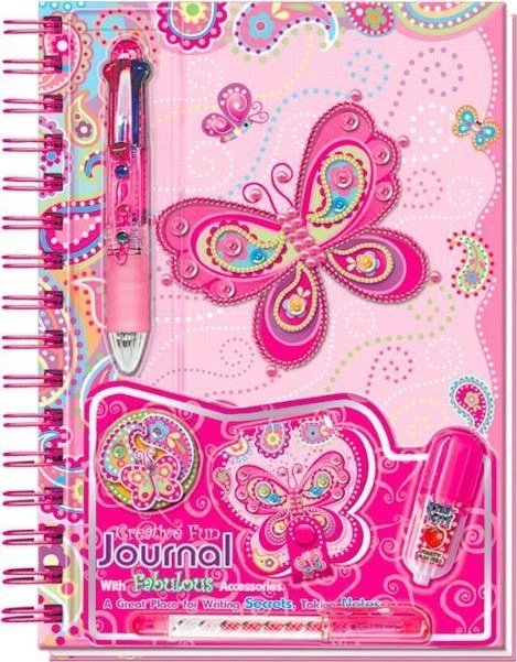 Pulio Pecoware Pamiętnik na spirali - Motylki