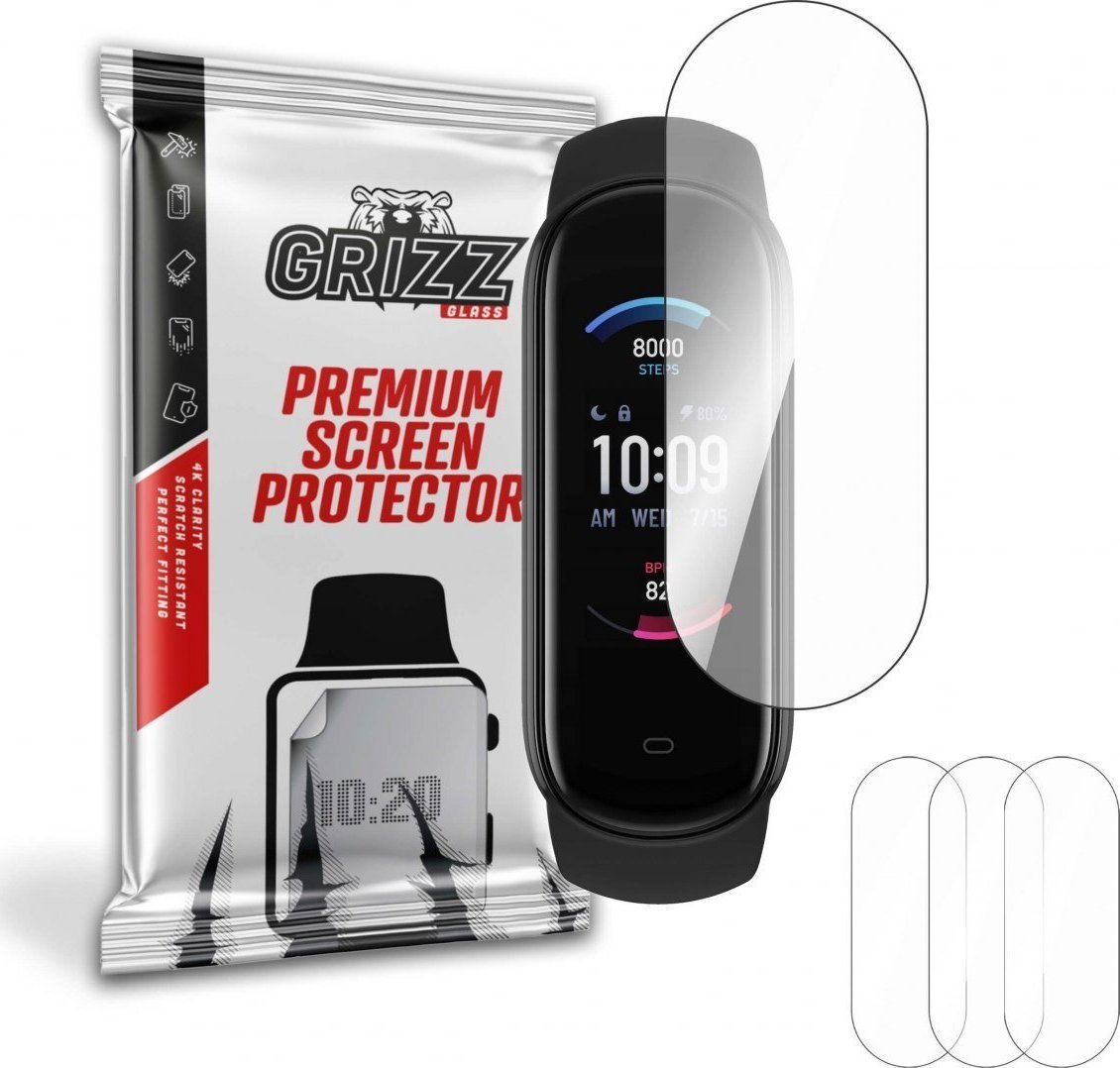 GrizzGlass Folia hydrożelowa Grizz Amazfit Band 5