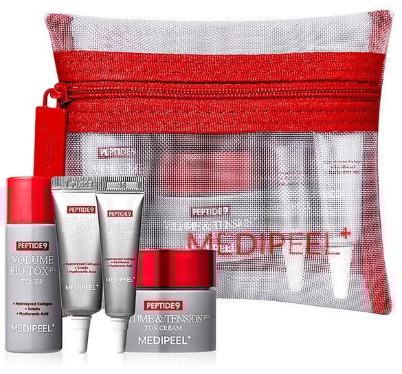 MEDI-PEEL Peptide 9 Volume Bio Tox Bandomasis rinkinys (tonikas 20 ml + serumas 10 ml + paakių kremas 4 ml + kremas 10 ml)