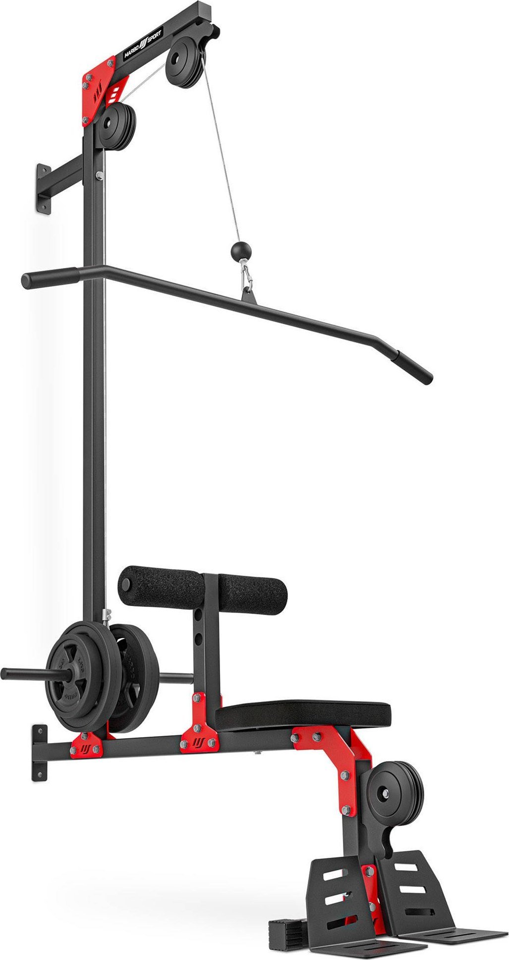 Wyciąg górny i dolny z siedziskiem i stopami MH-W102 2.0 - Marbo Sport