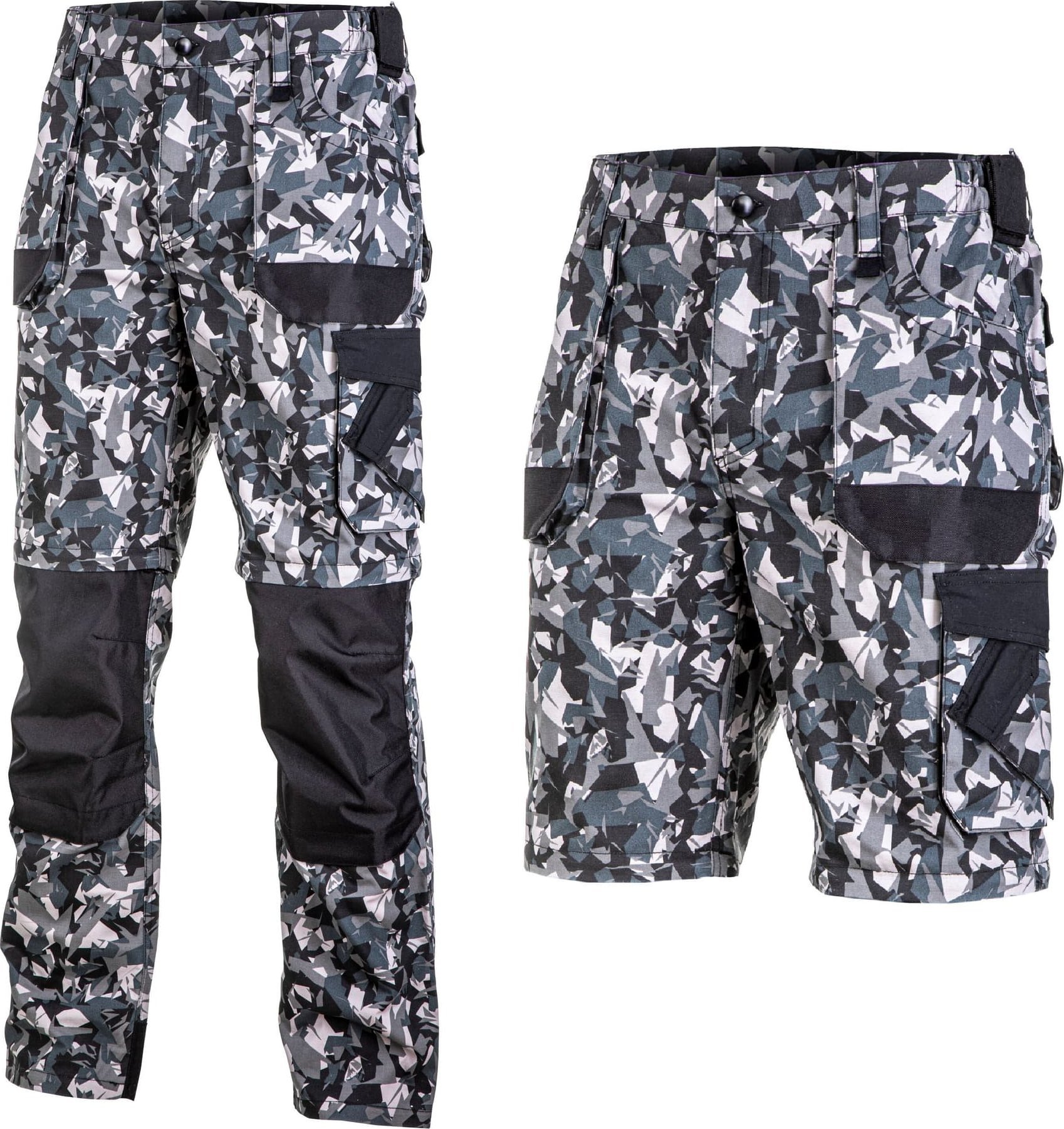 Lahti Pro Spodnie z odpinanymi nogaw. szaro-czarne, "3xl", ce, lahti