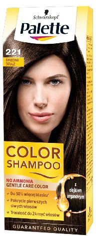 Palette Color Shampoo nr 221 Brąz (68160474)