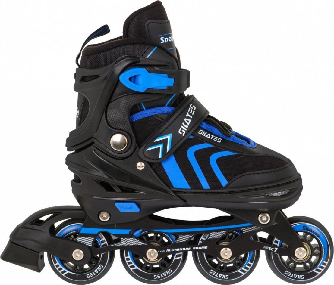 Rolki SporTrike ZSP.HP88-5.L.NIE z wymienną płozą regulowane czarne r. 39-43