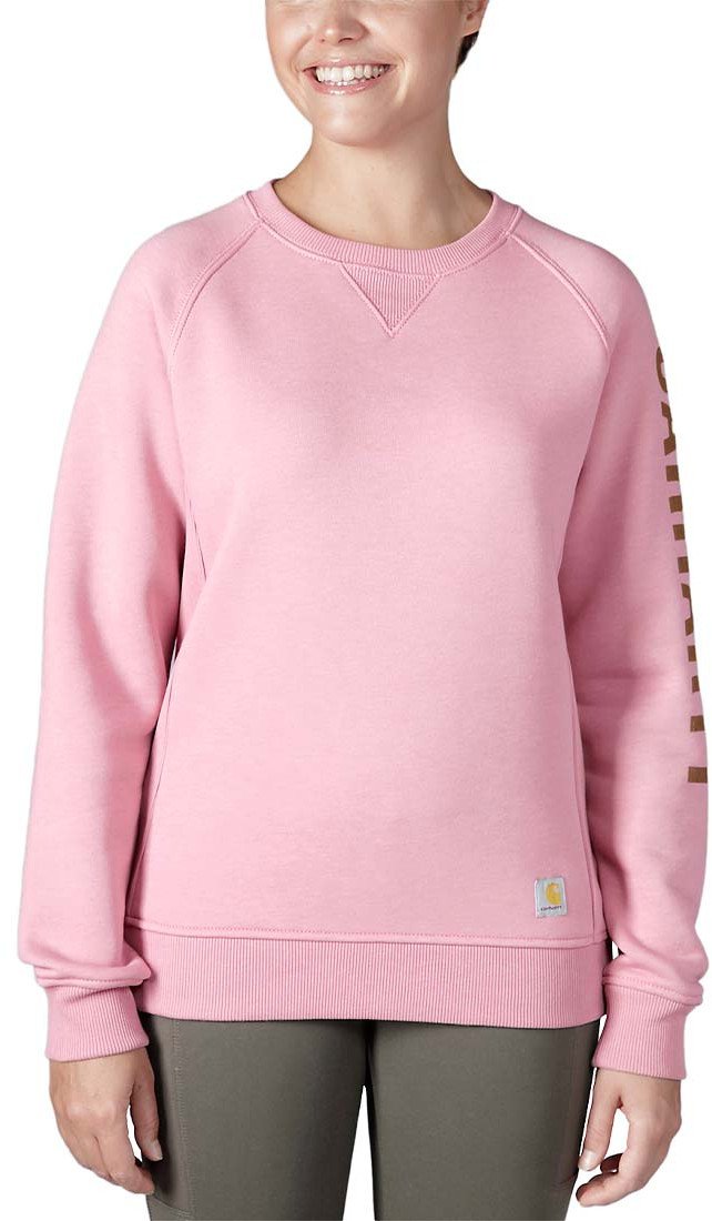 Bluza Carhartt Clarksburg Graphic Crewneck Pink