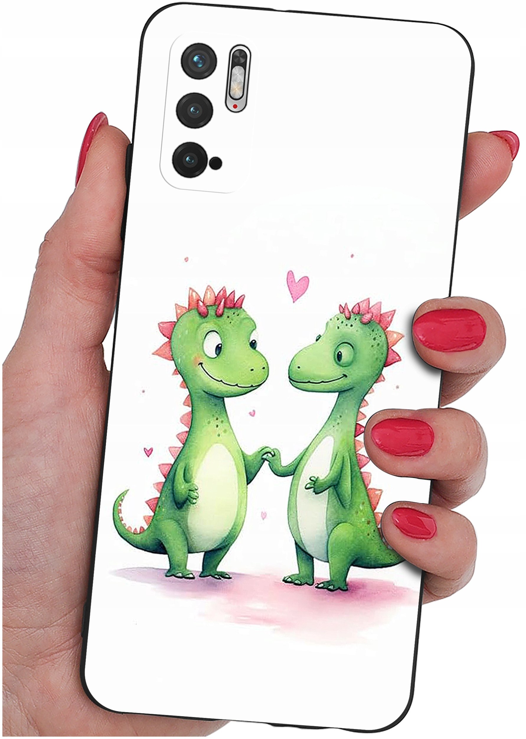 ETUI do Xiaomi Redmi Note 10 5G | WZORY | SILIKONOWE MATT CASE + SZKŁO 9H