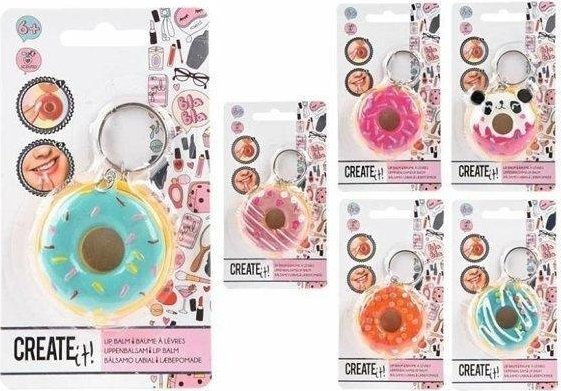 Canenco Balsam do ust brelok Donut róż CREATE IT!