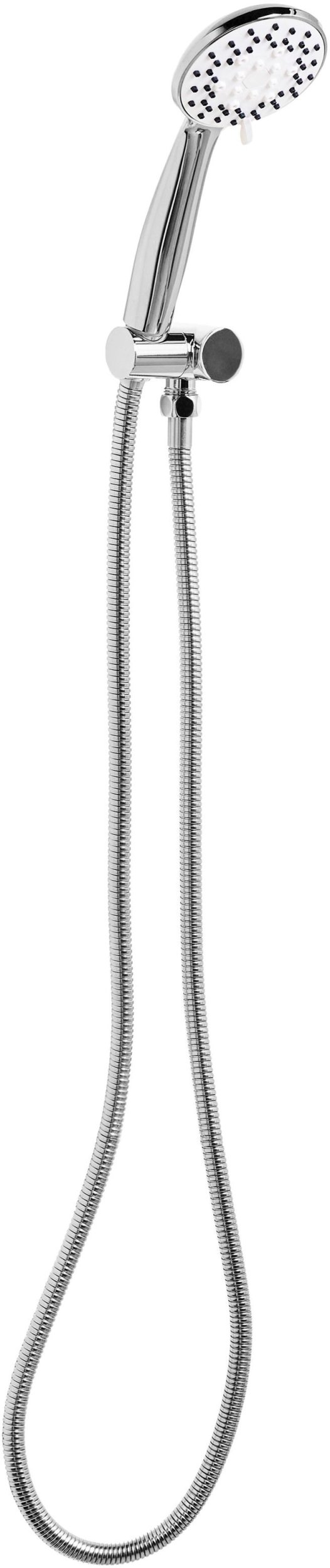 Słuchawka prysznicowa z wężem MACAY 3 funkcje Srebrny