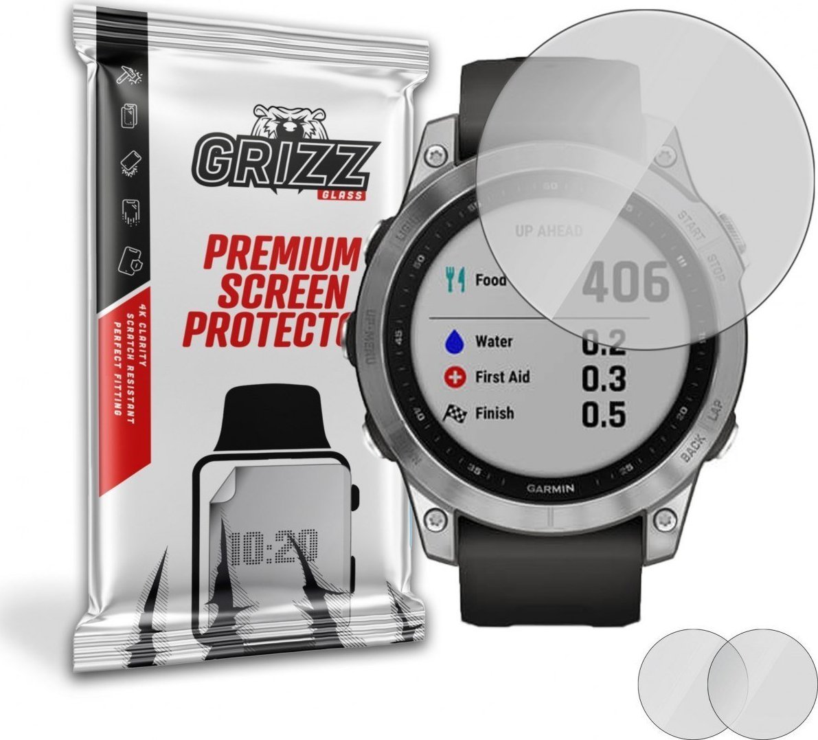 GrizzGlass Folia matowa Grizz Garmin Fenix 7