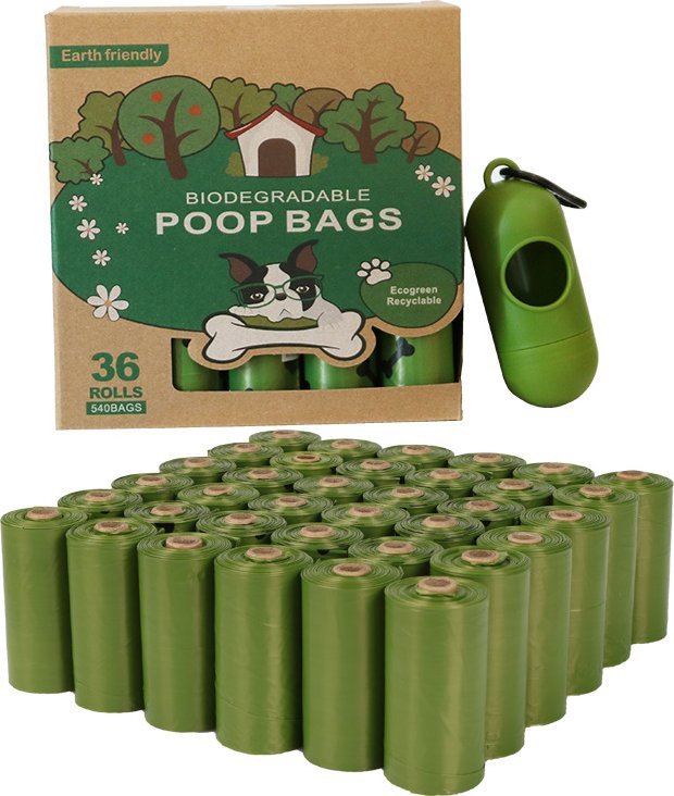 Korbi WORECZKI BIODEGRADOWALNE NA PSIE ODCHODY WORKI NA KUPY PSA ETUI 540 SZT