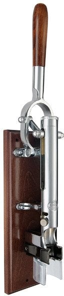 BOJ 00992104 Traditional wall-mounted corkscrew. Chromed-pla