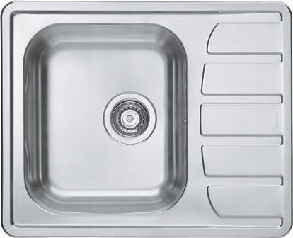 Zlewozmywak Alveus Alveus ZOOM MAXIM 10 SAT 61,5x50 1K zlew wpuszczany z syfonem