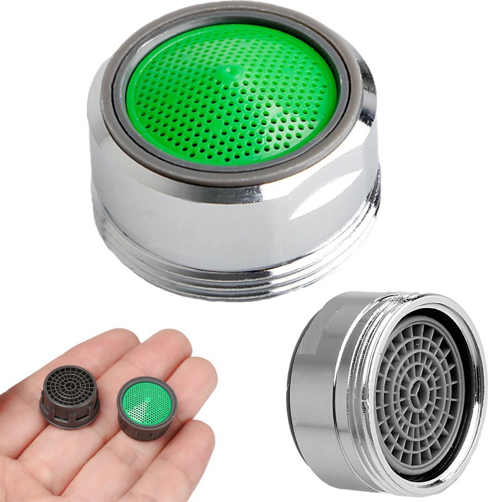 Verk Nakładka na kran perlator do baterii m24 chrom Nakładka na kran perlator do baterii m24 chrom