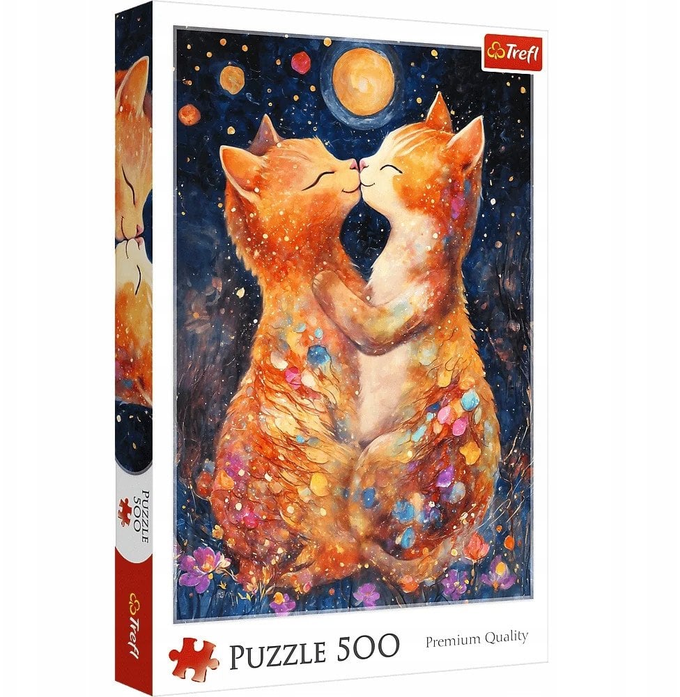 PUZZLE 500 Pocałunek w świetle księżyca 37546