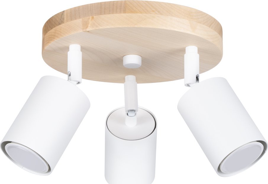 Lampa sufitowa Sollux Lighting SOLLUX Plafon VERDO 3P biały 3 x GU10 SL.1287