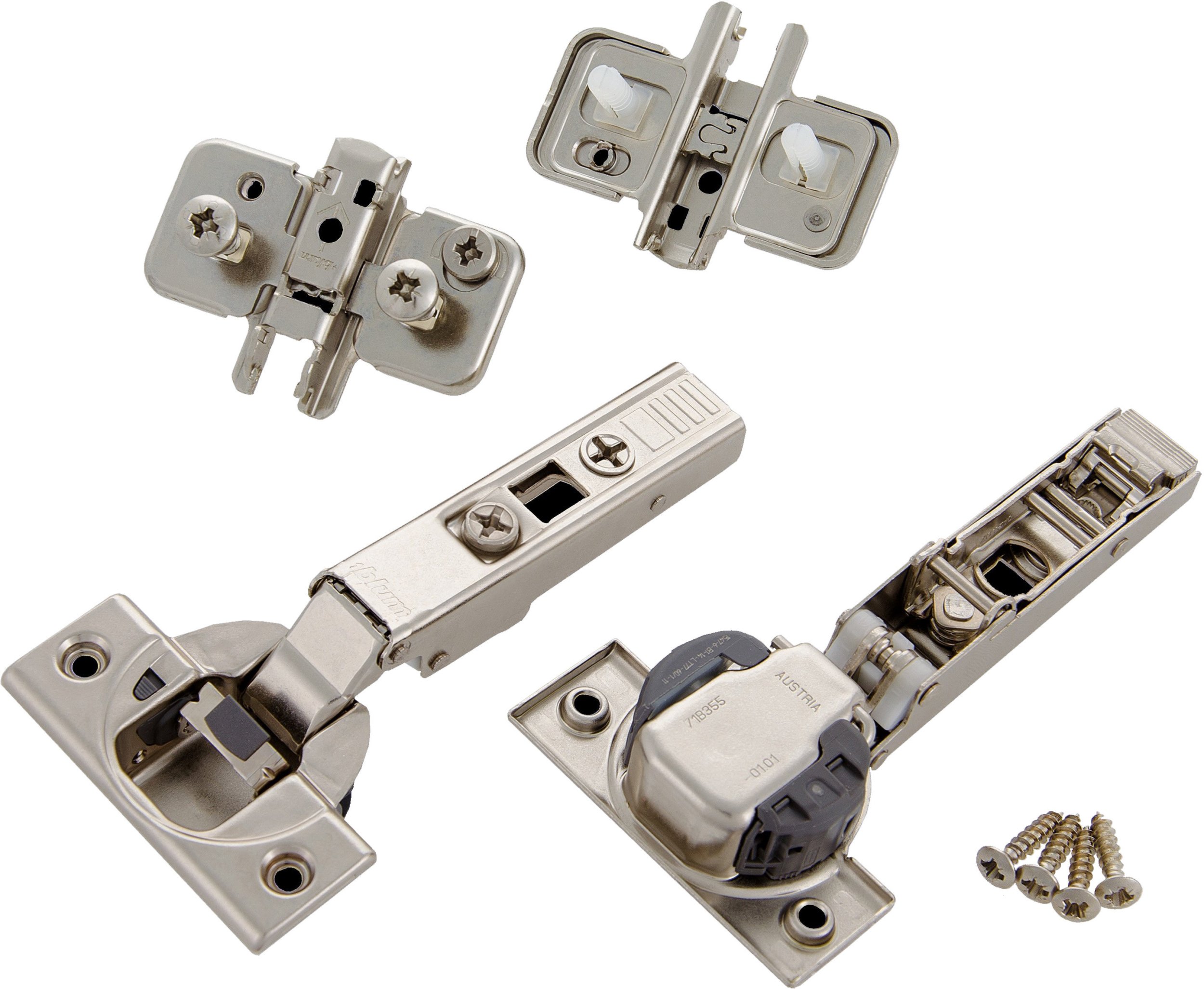 HINGE EXTERNAL CLIP SOFT D35 110° 2PC