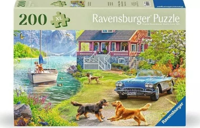 Ravensburger Puzzle XL Letni domek 200 elementów