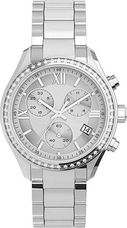 Zegarek Timex Zegarek Timex TW2V57600 Chronograf damski