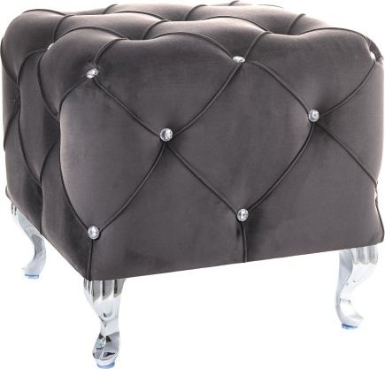 Signal Pufa HESTIA K VELVET szara