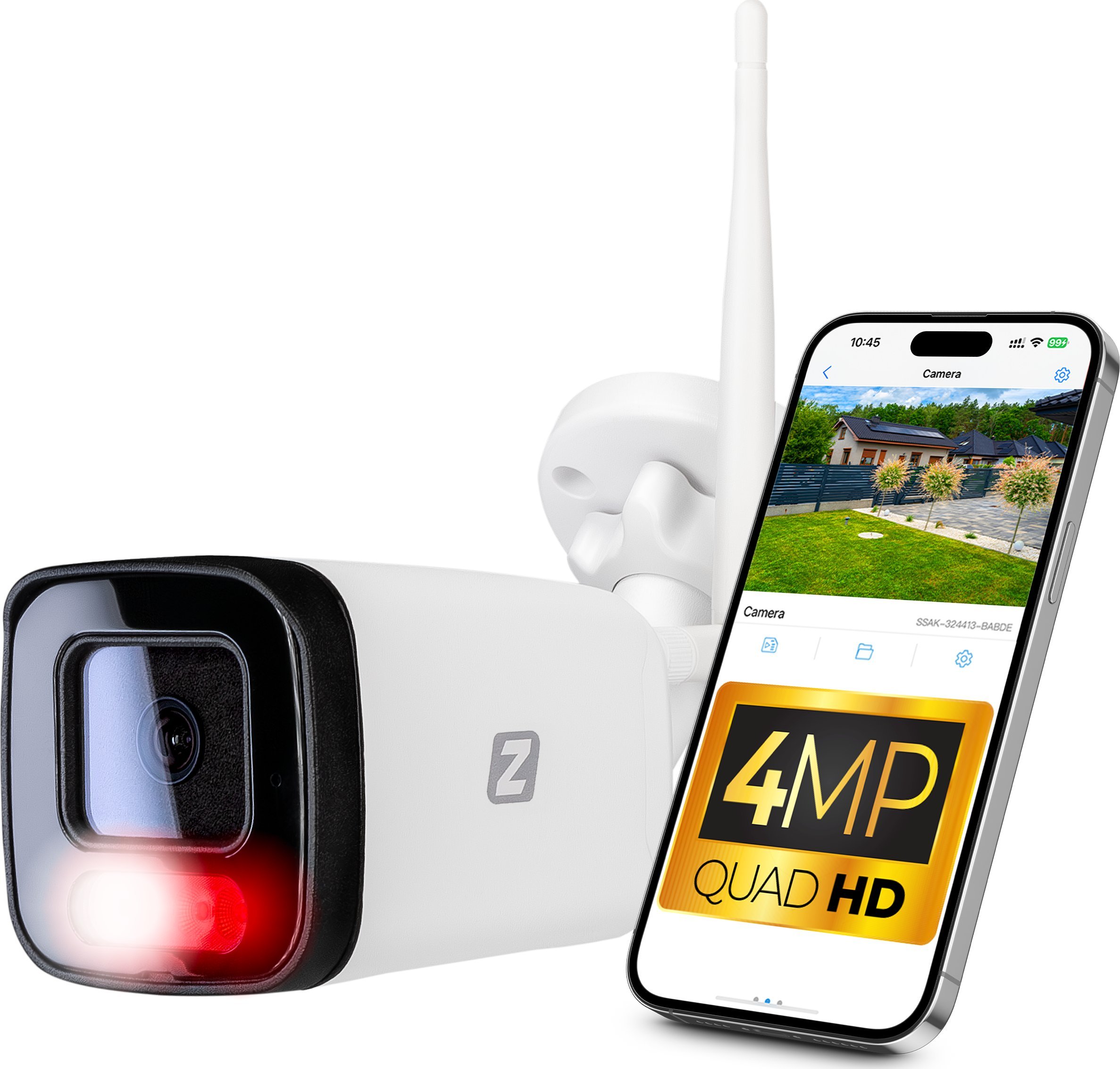 Profesjonalna Kamera IP A4 WiFi 4MP (3.6mm)